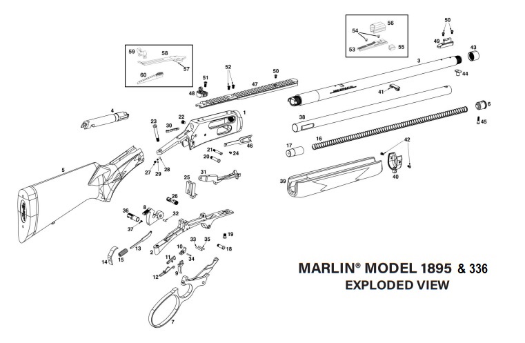 The New Marlin 1895 & 336 Schematic
