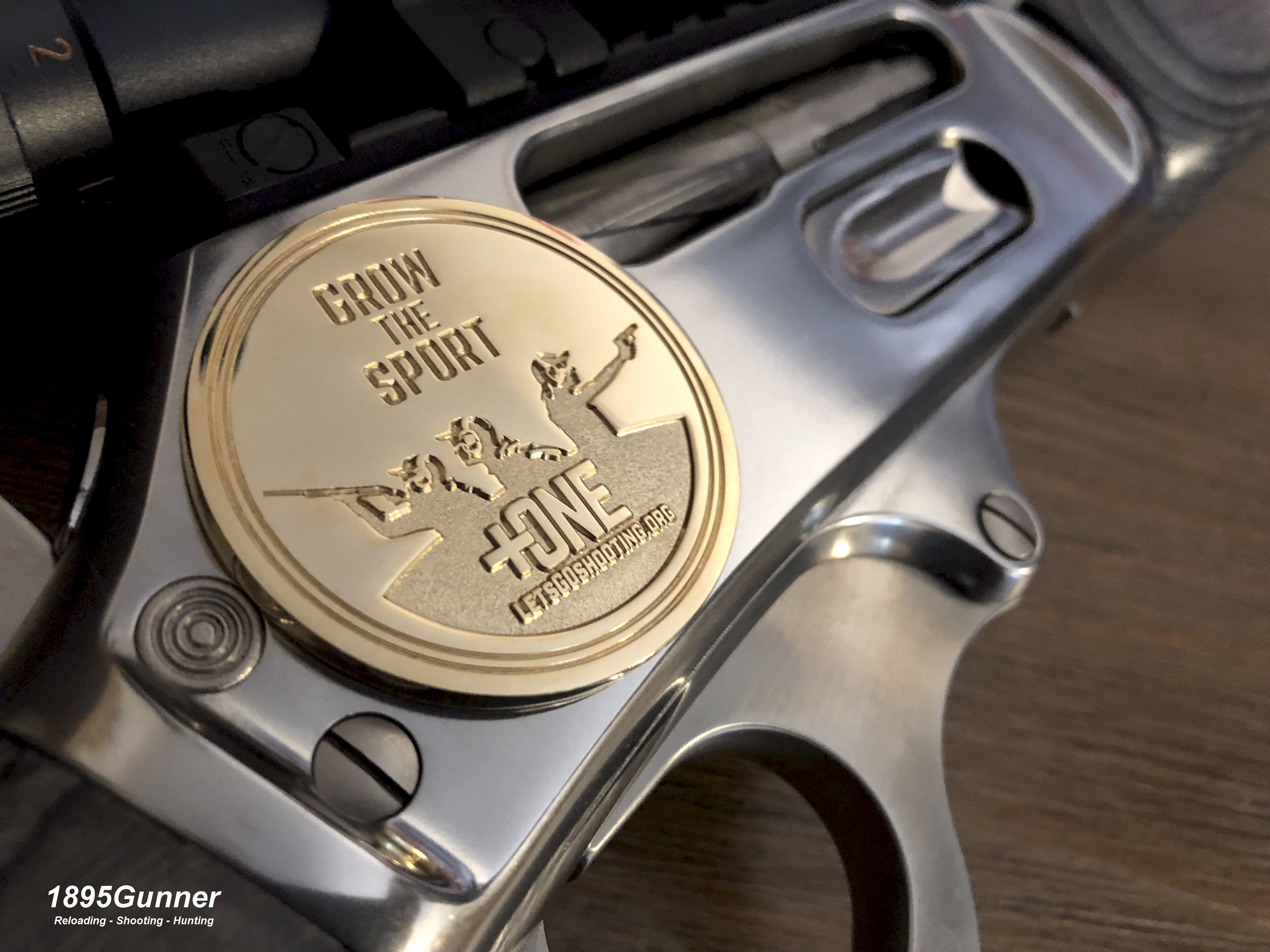 Ruger built Marlin 1895 SBL & an NSSF Challenge Coin